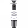 донный клапан Abber AF0010NG click-clack Никель