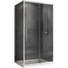 Душевой уголок Abber Schwarzer Diamant 170x60 AG30170H-S60 профиль Хром стекло прозрачное