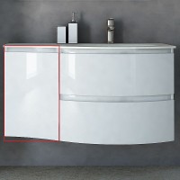 Подвесной шкаф Cezares Vague 34 L 44228