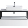 Консоль под раковину Cezares Cadro 100 CADRO-100/46/30-1C-SO-MET-ST
