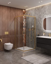 Душевой уголок Cezares Molveno 90x90 MOLVENO-A-2-90-C-BORO-IV