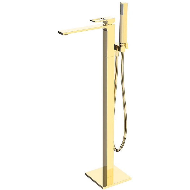 Смеситель для ванны BelBagno Luce LUC-FMT-ORO