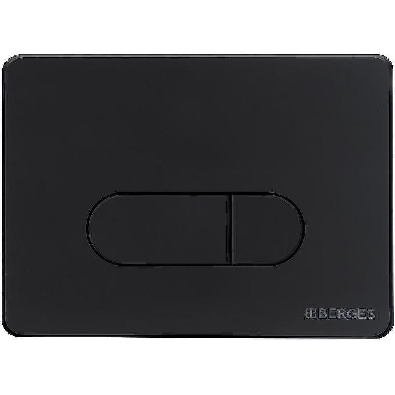 Комплект унитаза Ceramicanova Vogue CN4008T с инсталляцией Berges Novum D5 040235 с сиденьем Микролифт и Черной матовой клавишей смыва