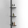 Душевая перегородка Vincea Walk-In 120 VSW-1WSL120CLGM