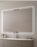 Зеркало Cezares 90 со встроенной LED подстветкой и сенсорным выключателем Touch System