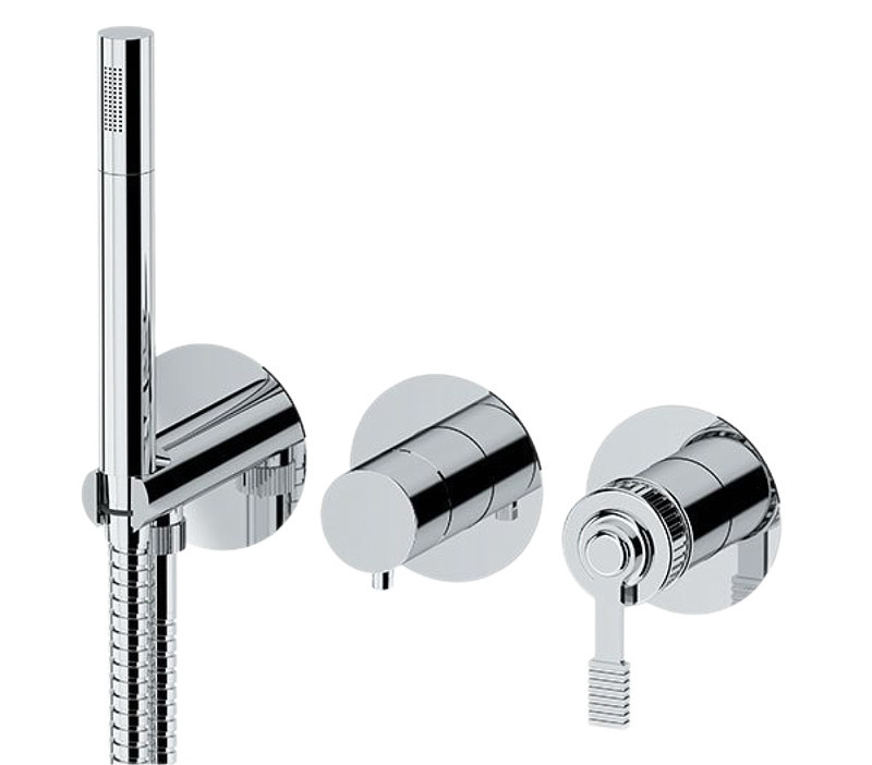 Смеситель для душа Remer Atelier AL97D3PWB цвет Хром