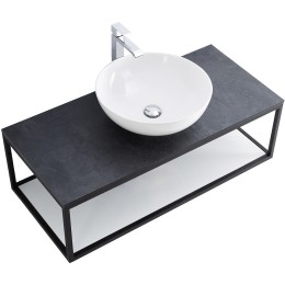 Консоль под раковину Cezares Cadro 90 CADRO-90/46/30-1C-SO-MET-ST