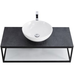 Консоль под раковину Cezares Cadro 90 CADRO-90/46/30-1C-SO-MET-ST