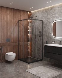 Душевой уголок Cezares Molveno 90x90 MOLVENO-A-2-90-C-GM-IV