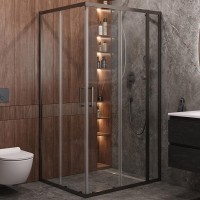 Душевой уголок Cezares Molveno 120x100 MOLVENO-AH-21-100+20-C-GM-IV