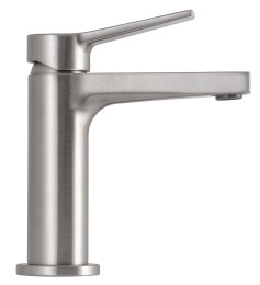 Смеситель для раковины Remer Slash Dot SL12XV цвет Сталь