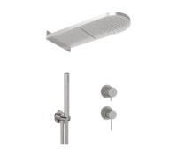 Душевая система Remer X Style Inox SSX93PS02MMCA цвет Нержавеющая сталь