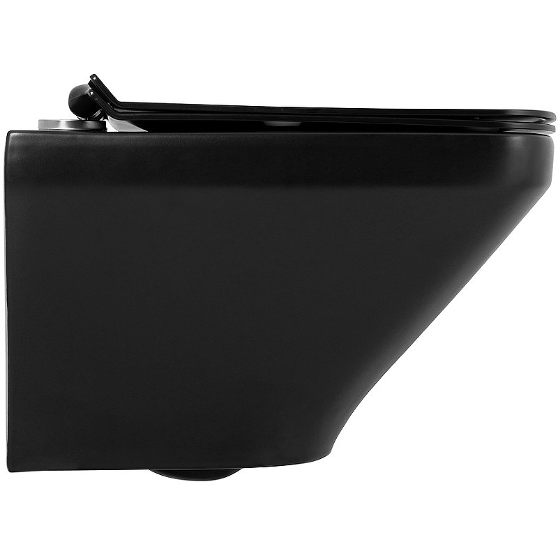 Унитаз BelBagno Sela BB3201CHR-MB/BB3201SC-MB подвесной