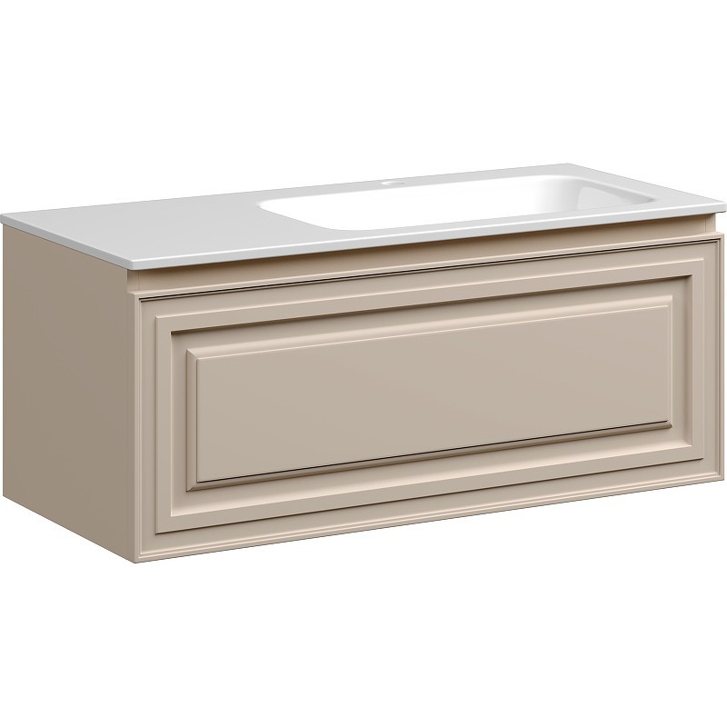 Тумба под раковину Sancos Very 100 R VR100RCE подвесная Beige Soft