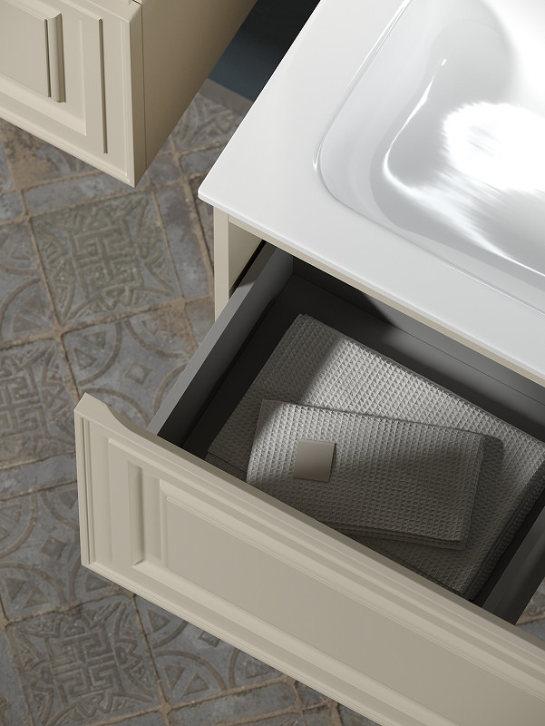 Тумба под раковину Sancos Very 100 R VR100RCE подвесная Beige Soft