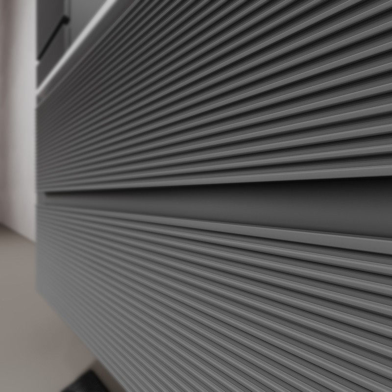Тумба под раковину Sancos Folk 100 R FL100RGS подвесная Grey soft