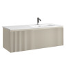 Тумба под раковину Sancos Snob R 1.0 120 R SNR1.0120RCE подвесная цвет Beige Soft