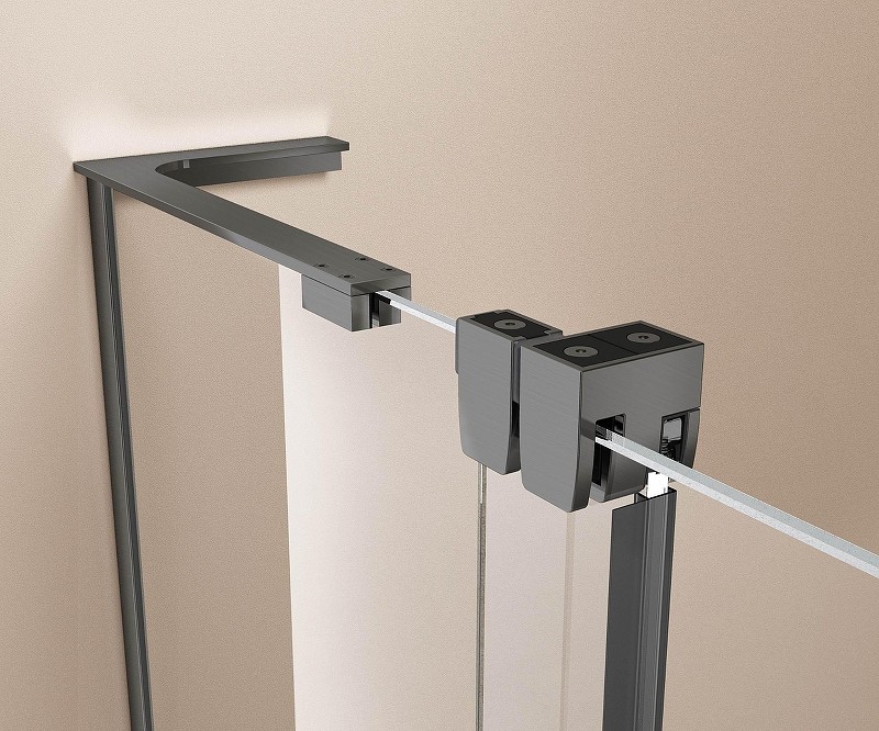 Душевая дверь Vincea Волк-Ин (Walk-In) 120 L VDS-4WSL120CLGM-L