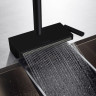 Смеситель для кухни Hansgrohe Aquno Select M81 2jet sBox 73830670 черный матовый