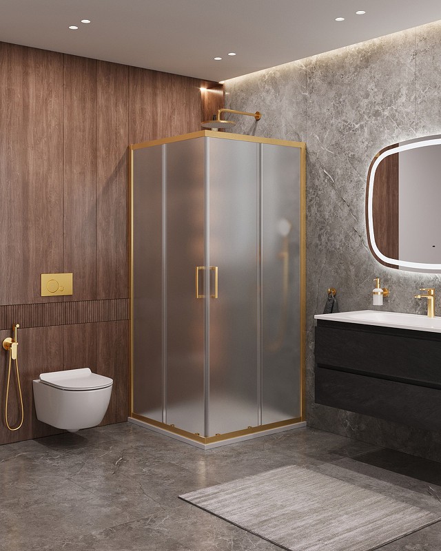 Душевой уголок Cezares Molveno 90x90 MOLVENO-A-2-90-P-BORO