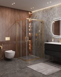 Душевой уголок Cezares Molveno 130x100 MOLVENO-AH-21-100+30-C-BORO-IV