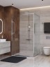 Душевой уголок Cezares Lux 120x90 LUX-AH-FS-11-120/90-C-CR