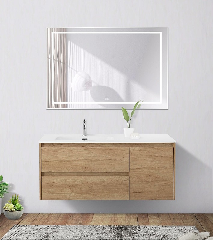 Зеркало BelBagno Kraft 120 SPC-KRAFT-1200-800-LED-TCH-WARM с подсветкой