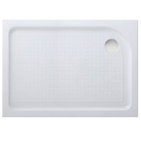 Акриловый поддон для душа BelBagno Tray R 100x80x15 TRAY-BB-AH-100/80-15-W-R