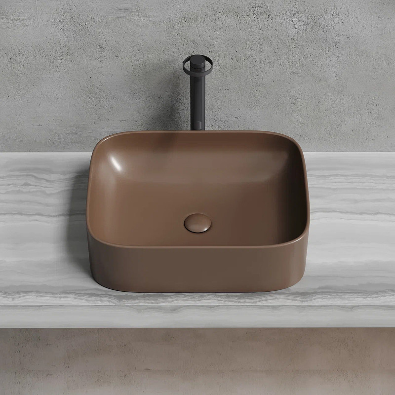 Раковина-чаша Ceramicanova Element 51 CN6052MDB Темно-коричневая матовая