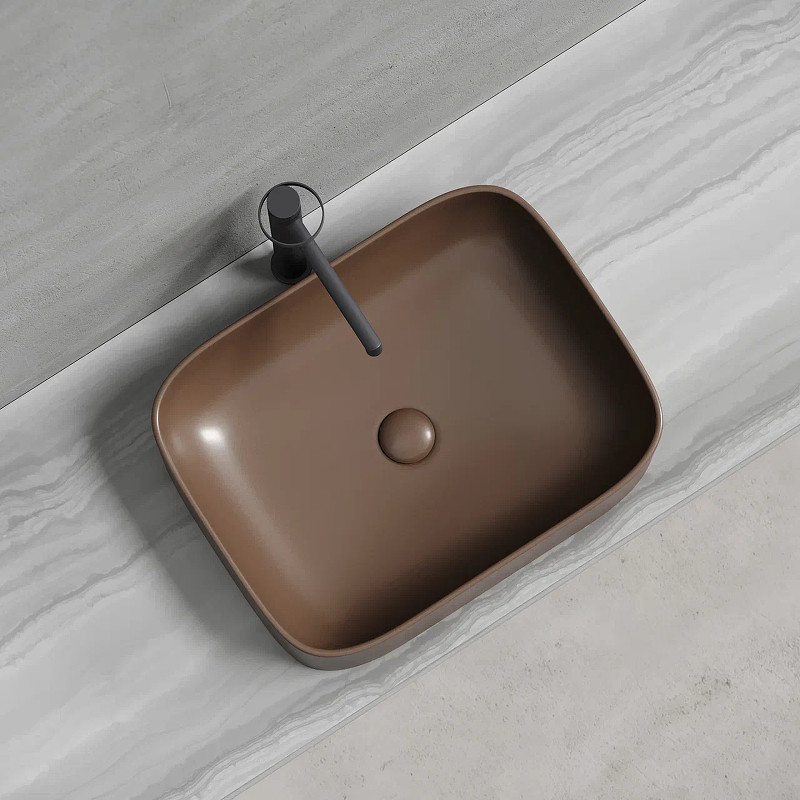 Раковина-чаша Ceramicanova Element 51 CN6052MDB Темно-коричневая матовая
