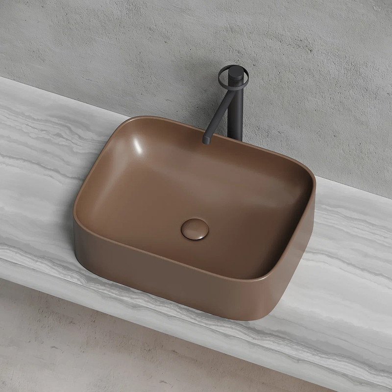 Раковина-чаша Ceramicanova Element 51 CN6052MDB Темно-коричневая матовая