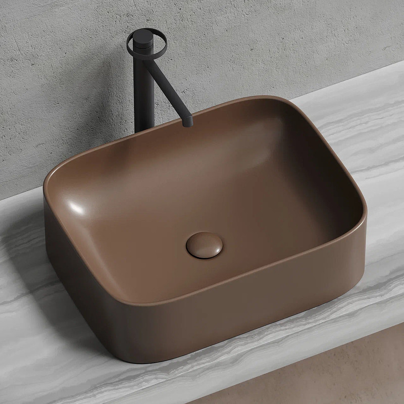 Раковина-чаша Ceramicanova Element 51 CN6052MDB Темно-коричневая матовая
