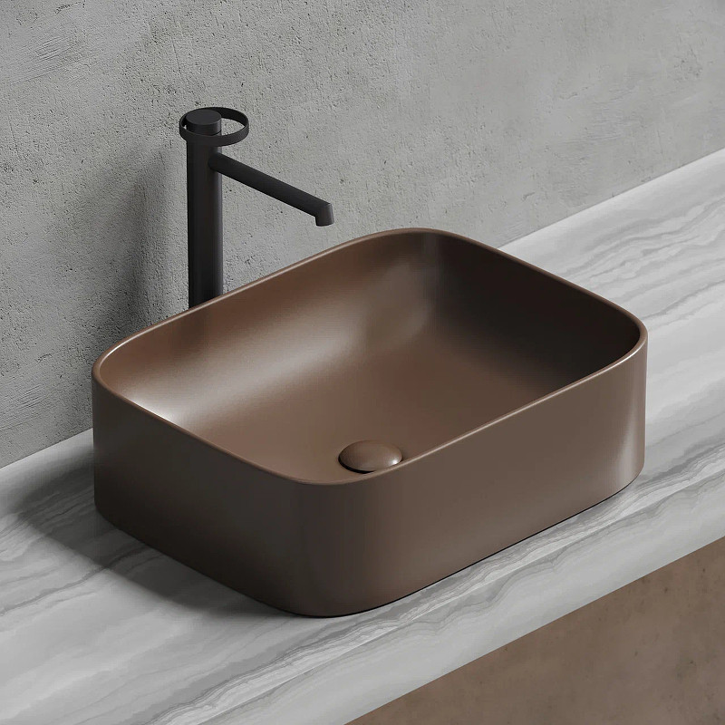 Раковина-чаша Ceramicanova Element 51 CN6052MDB Темно-коричневая матовая