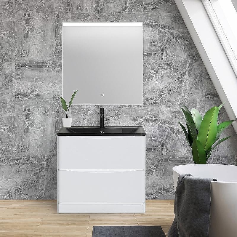 Раковина BelBagno 100 BB1000/455-LV-ART-ALR-NERO