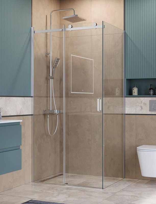 Душевой уголок BelBagno Soft Close-2 110x90 SOFT_CLOSE-2-AH-1-110/90-C-Cr
