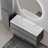 Тумба под раковину Sancos Folk 120 FL120GS подвесная Grey soft