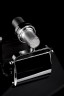 Держатель туалетной бумаги Boheme Royal Cristal 10921-CR-B с крышкой