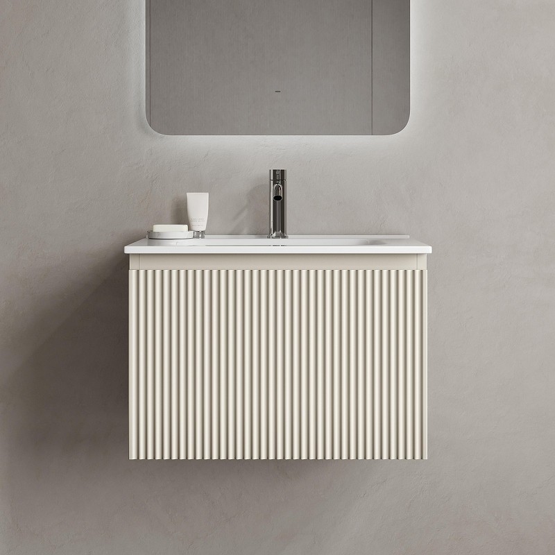 Тумба под раковину Sancos Snob R 1.0 60 SNR1.060CE подвесная цвет Beige Soft
