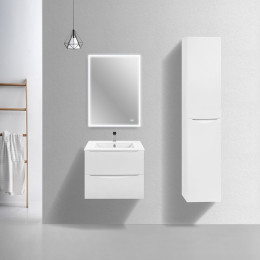 Тумба под раковину Vincea Mia Slim 60 VMC-2MC600S1GW подвесная