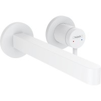 Смеситель для раковины Hansgrohe Finoris 76050700 белый матовый
