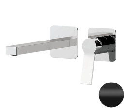 Смеситель для раковины Remer Slash Dot SL15PLNO цвет Черный матовый