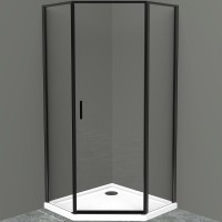 Душевой уголок BelBagno Uno 90х90 UNO-195-P-1-90-C-NERO