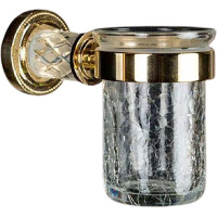 Стакан для зубных щеток Boheme Murano Cristal 10904-CRST-G