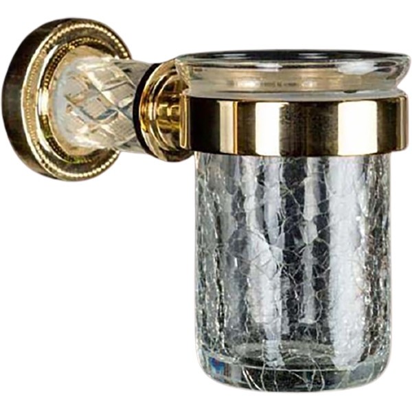 Стакан для зубных щеток Boheme Murano Cristal 10904-CRST-G