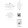 Унитаз Boheme Avva 973-SET-MW подвесной
