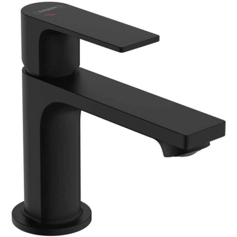 Смеситель для раковины Hansgrohe Rebris E 72553670 черный матовый