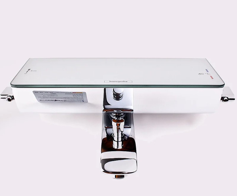 Смеситель для ванны Hansgrohe Ecostat Select 13141000 с термостатом Хром