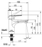Кран для холодной воды Villeroy&Boch O.Novo Start TVW10500111061 Хром