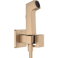 Гигиенический душ Hansgrohe Bidette E 1jet  29233140 Шлифованная бронза