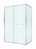 Душевой уголок Cezares Lux 130x90 LUX-AH-FS-11-130/90-C-CR